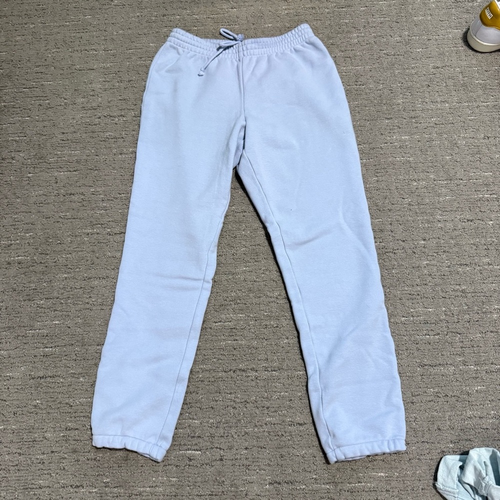 SKIMS blue cotton sweatpants